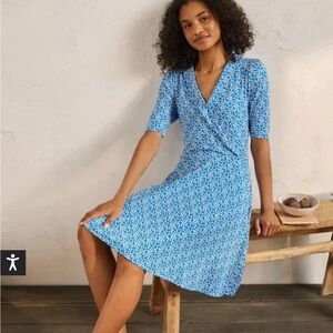 Boden Fixed Wrap Jersey Dress